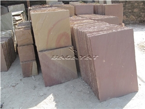 Modak Sandstone Paving Tiles, Modak Brown Sandstone Cobble, Pavers