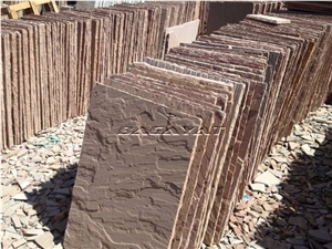 Modak Sandstone Paving Tiles, Modak Brown Sandstone Cobble, Pavers