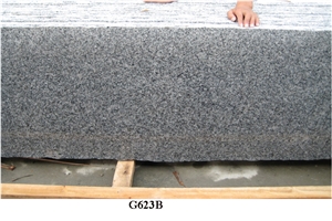 G623-B Polished Slab, Grey Granite, Cheapest Grani