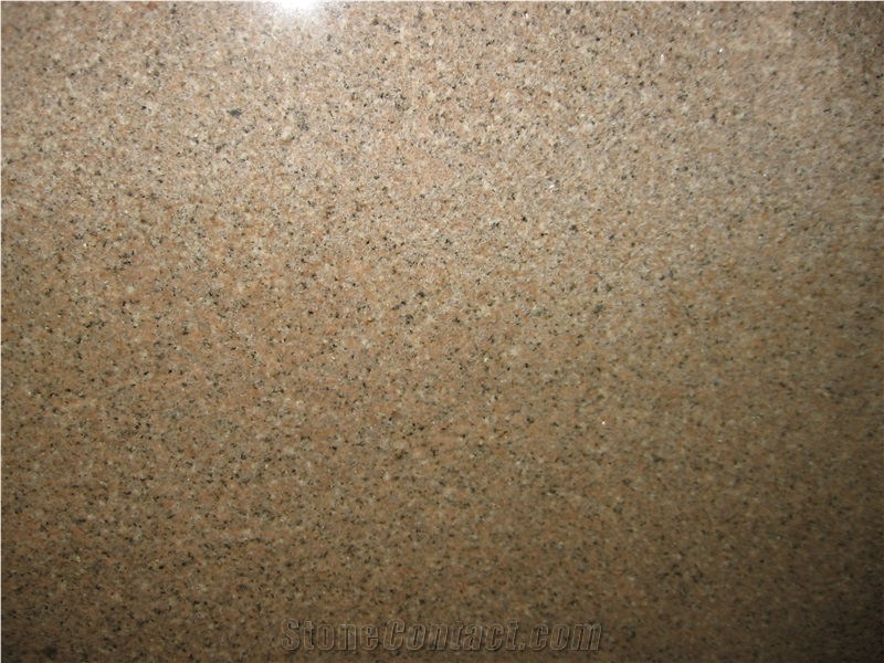 G681 Granite Slab, Shrimp Red Granite