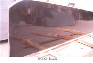 Mongolian Black Granite, Black Granite, Menggu Bla