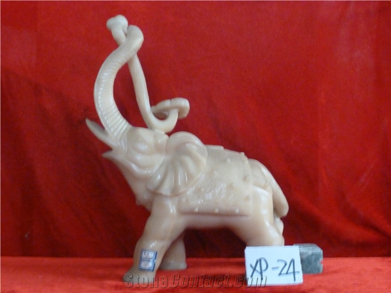 Animal Handcraft Statue, Grey Onyx Handcrafts