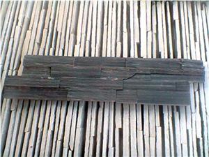 Exterior Natural Slate Stone Veneer, Black Slate Veneer
