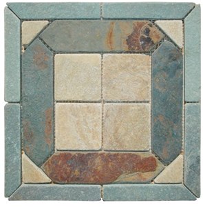 Free Mosaic Tile Pattern, Rustic Slate Mosaic