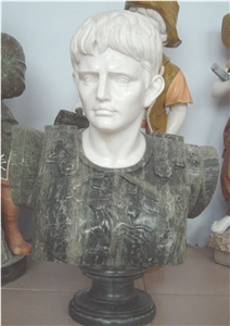 Man Marble Stone Bust Sculpture