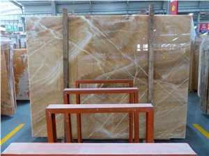 Honey Onyx Slab, China Yellow Onyx