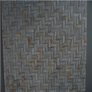 DL 018 (10x20)freshwater Shell Tile