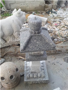 DL Stone Lantern, Granite Lantern, Stone Lamps