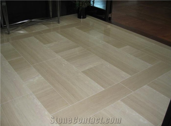 Serpeggiante Trani Floor Tiles, Serpeggiante Trani Marble Tiles