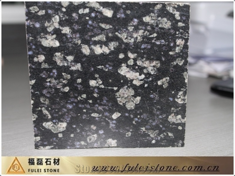 Starry Black Granite Slabs,Tiles