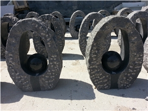 Black Basalt Water Feature