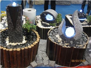 China Absolute Black Granite Water Feature