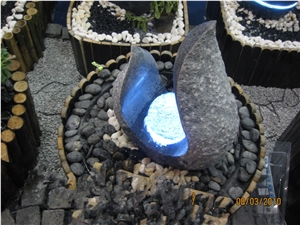 China Absolute Black Granite Water Feature