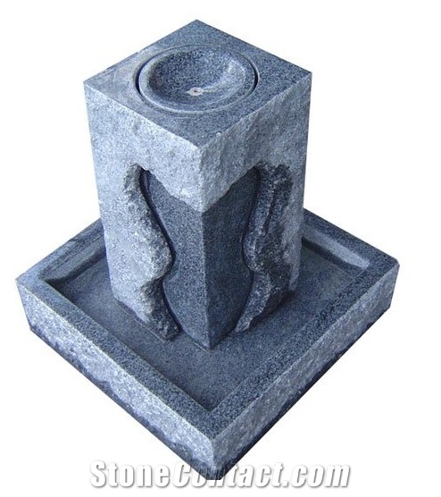 G654 Granite Artworks Water Feature/Fountains