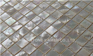 Mother Of Pearl Tiles/ Mosaic with Mesh