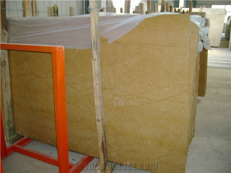 Imperial Gold Marble, Egypt Yellow Marble Slab
