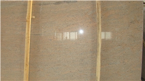 Imported Raw Silk Granite, India Pink Granite Slab