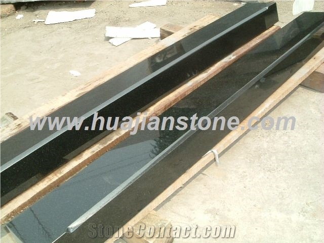 Heibei Black Granite Floor Tiles, China Black Granite Slabs & Tiles