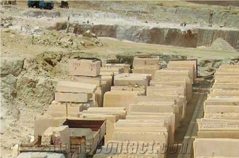 Sunny Marble Blocks, Egypt Beige Marble