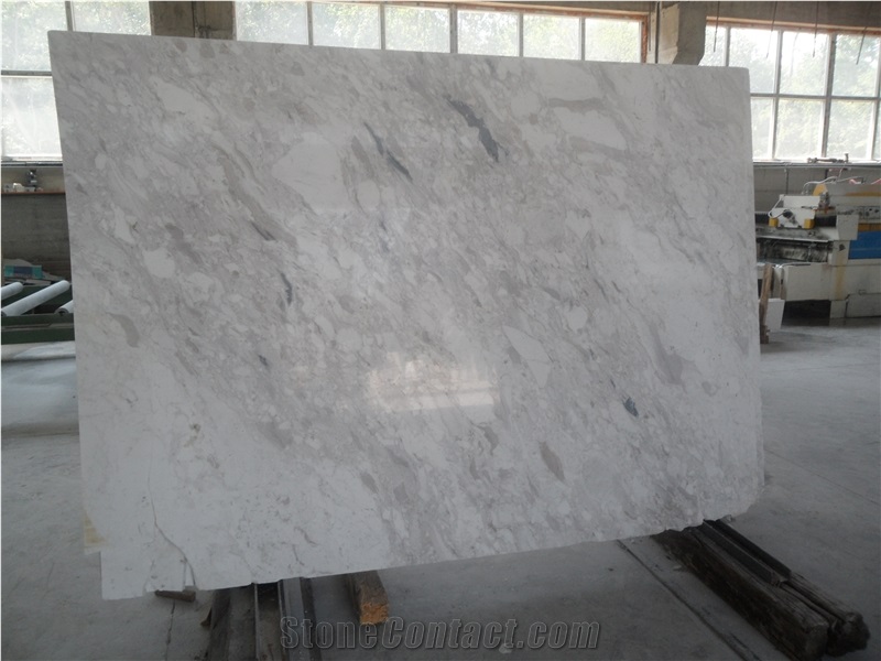 Volakas White Marble Slabs, Greece White Marble