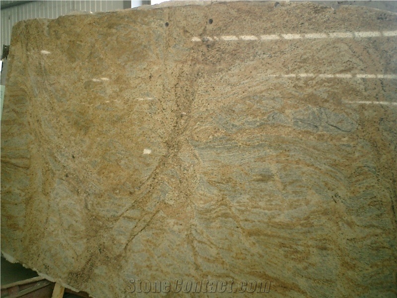 Kashmir Gold Granite Floor Tile, Granite