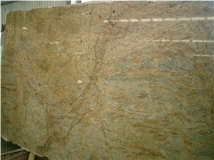 Kashmir Gold Granite Floor Tile, Granite