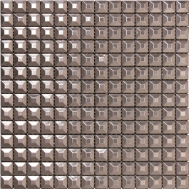 Silvery Metal Mosaic