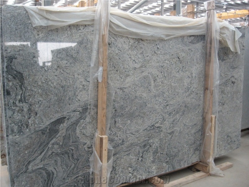 White Piracema Granite Slab