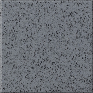 Engineered Quartz Tile STEEL Grey