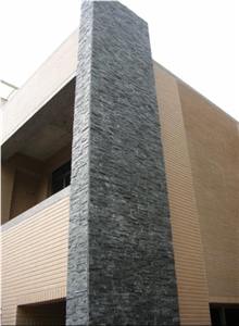 Stone Veneer, Black Quartz