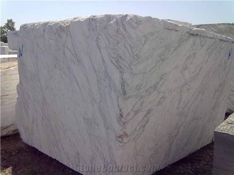 Calacatta White Marble Carrara, Calacatta White Marble Block