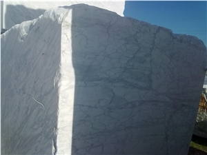 Venatino Carrara, Bianco Carrara Venato Marble Block