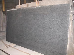 Chinese Polished Grey Granite Slab