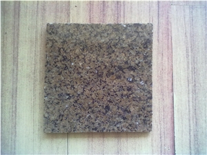 Chinese Tropical Brown Polished Granite Tile