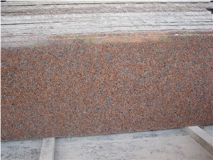 Maple Red(G562) Polished Granite Slab