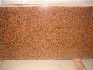 Polish Granite Tianshan Red Slab Tile