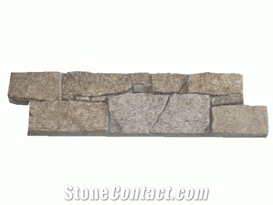 Cement Culture Stones, Tiger Skin Yellow Granite Cultured Stone