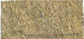 Mushroom Stone Series, Tiger Skin Yellow Granite Mushroom Stone