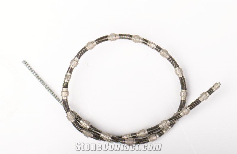 Diamond Wire for Granite/Marble Squaring and Cutti