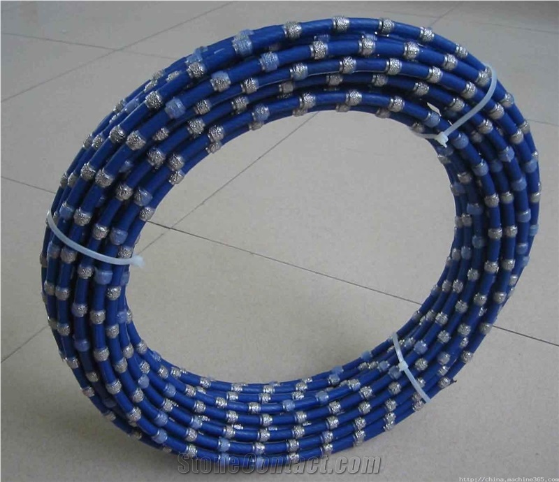 Spring Coating Diamond Wire Saw for Marble Quarry