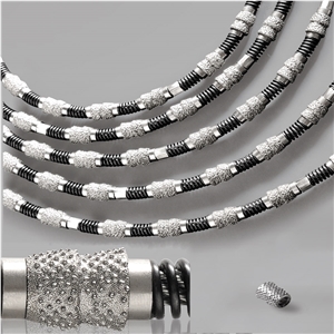 Vacuum Brazed Diamond Beads for Diamond Wire Saw