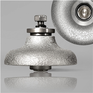 Vacuum Brazed Router Bit for Polishing Stone