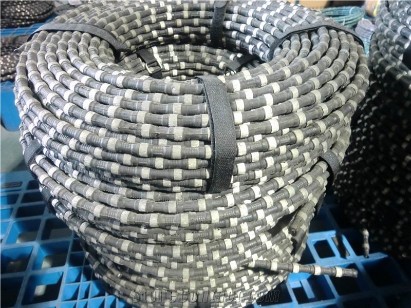 Water Cutting Diamond Wire for Granite Block Squar