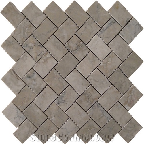 Temple Grey Marble Mosaic Tile