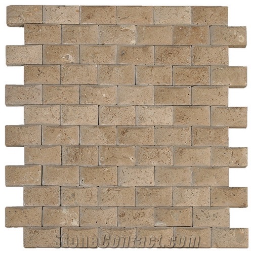 Brown Travertine Mosaic