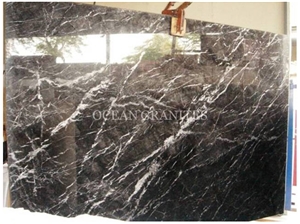 Grigio Carnico Marble Slabs, Italy Grey Marble