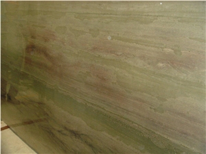 Wild Wood Granite Slabs, Brazil Green Granite