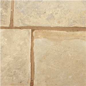 Reclaimed Flooring Stone - Paving, York Stone Beige Sandstone Cobble, Pavers