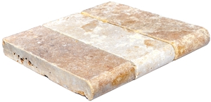 Scabos Travertine Pool Coping, Scabos Beige Travertine Pool Coping