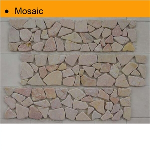 Marble Mesh Mosaic Border,Rose Marble Mosaic Border